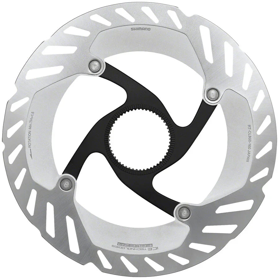 GRX RT-CL800 S Disc Brake Rotor Lockring - 160mm CenterLock Silver - Bicycle Warehouse