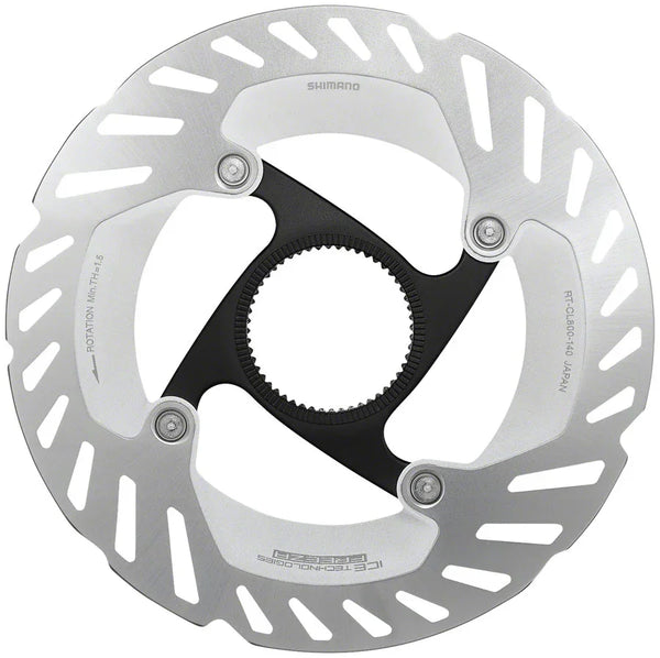 GRX RT-CL800 S Disc Brake Rotor Lockring - 140mm CenterLock Silver
