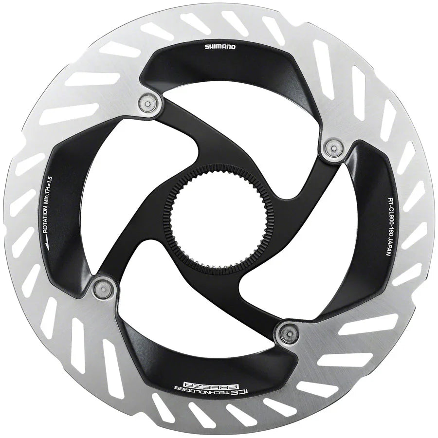 Dura-Ace RT-CL900 S Disc Brake Rotor Lockring - 160mm CenterLock Silver - Bicycle Warehouse
