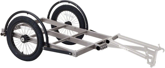 Ted Trailer: Short Bed 16" Wheels Gray - Bicycle Warehouse