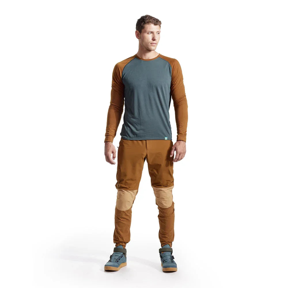 Pearl Izumi Men's Canyon Long Sleeve Bike Jersey - Jerseys - Bicycle Warehouse