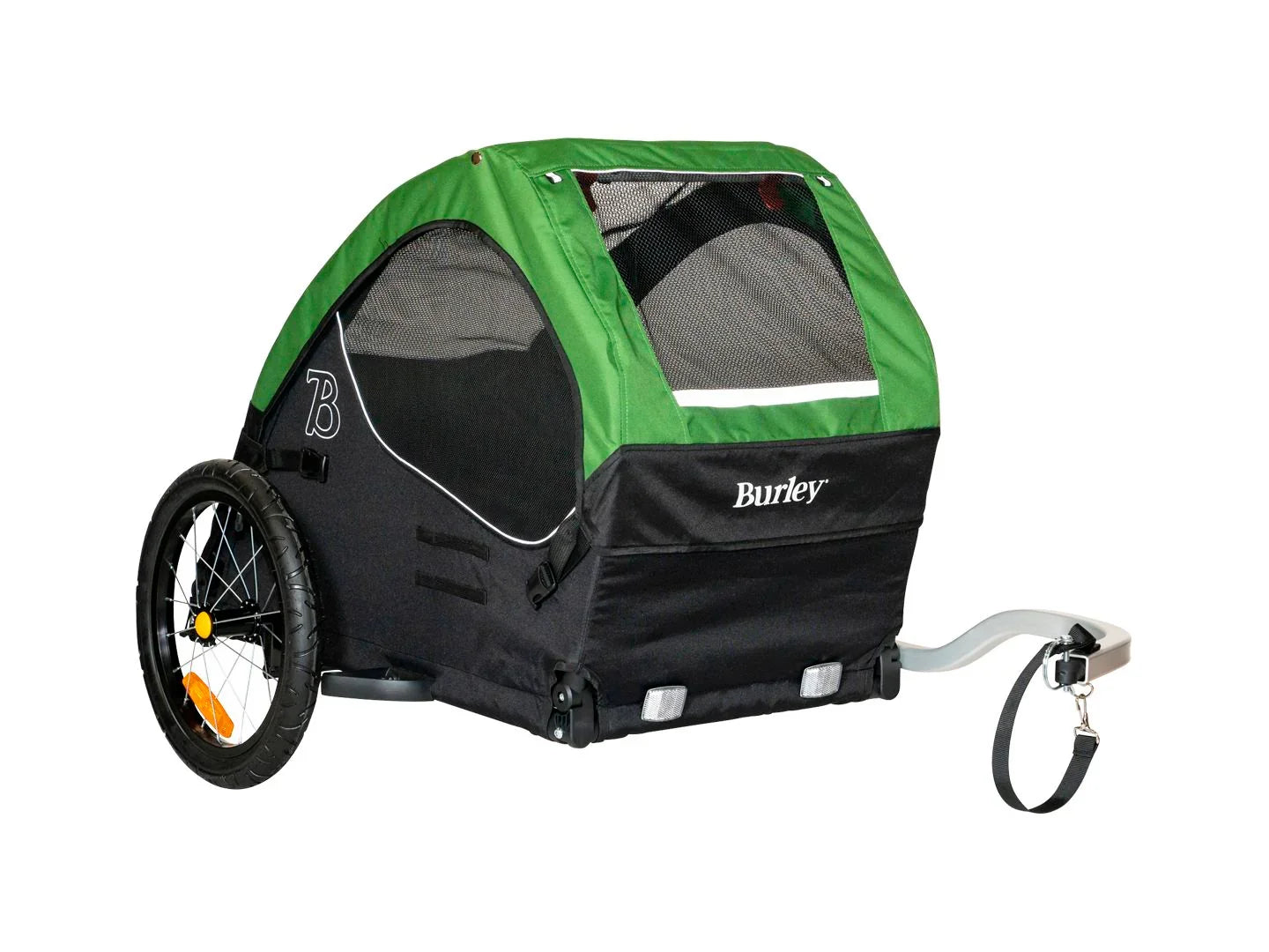Burley Tail Wagon Pet Trailer - Fern Green - Bicycle Warehouse