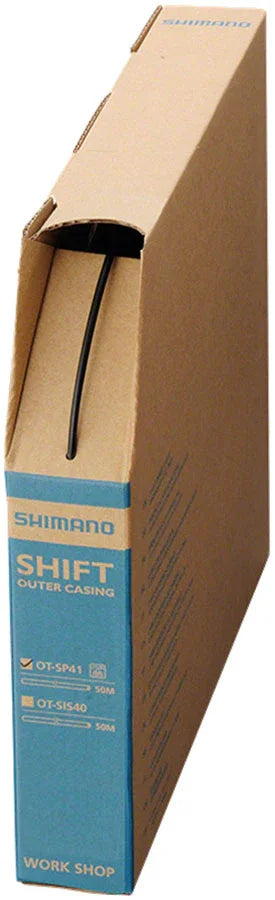 OT-SP41 Derailleur Housing - 4mm x 50m Box Black - Bicycle Warehouse