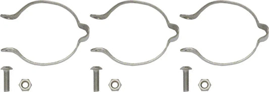 Problem Solvers 28.6 Stainless Clamp-on Cable Guides Set/3 - Bicycle Warehouse