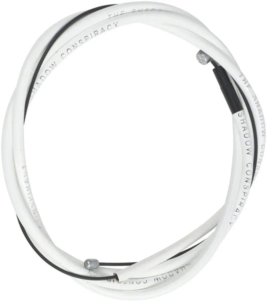 The Shadow Conspiracy Linear Brake Cable - White - Bicycle Warehouse