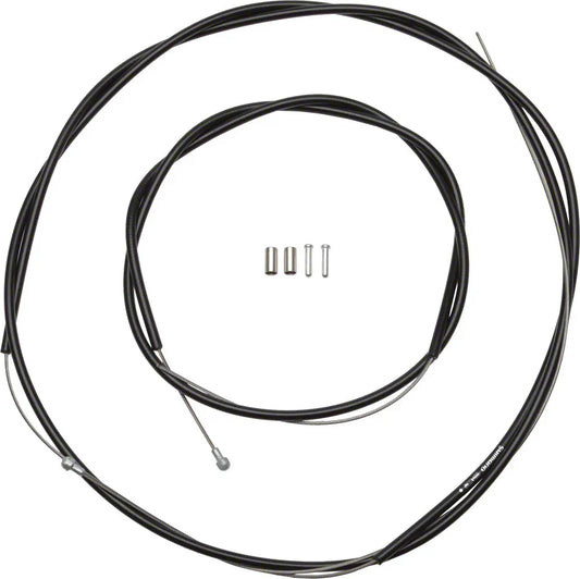 Road PTFE Brake Cable and Housing Set Black - Bicycle Warehouse