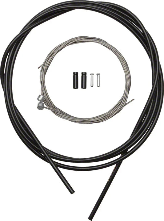 MTB Stainless Brake Cable and Housing Set Black - Bicycle Warehouse