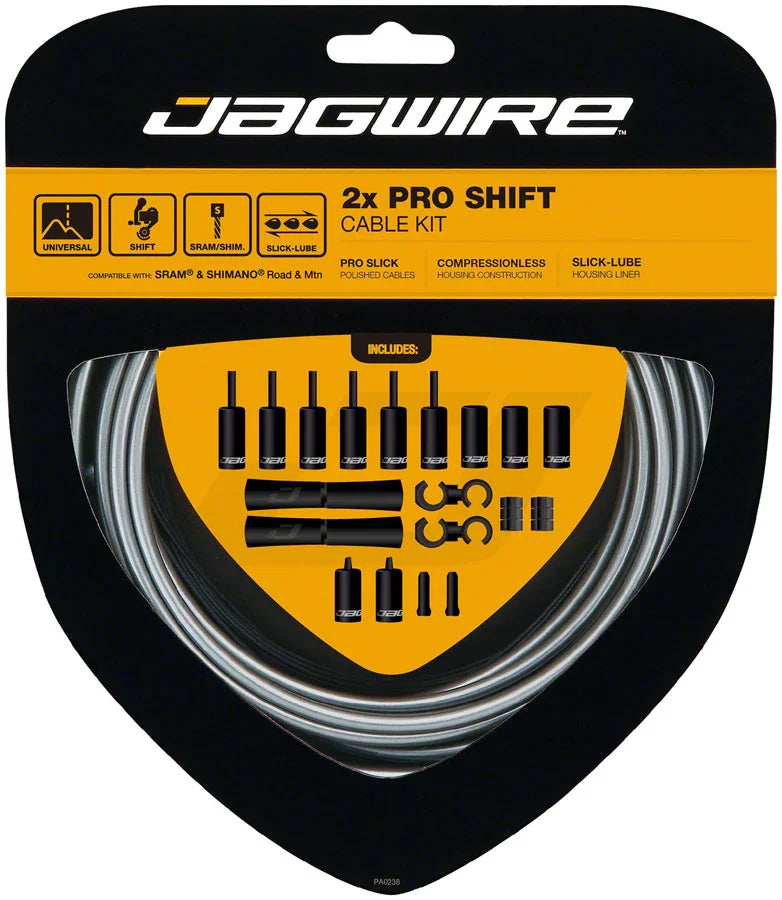 Pro Shift Kit Road/Mountain SRAM/Shimano Ice Gray - Bicycle Warehouse