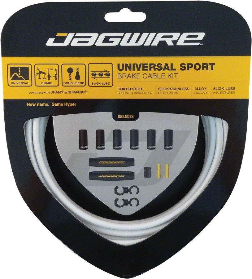 Jagwire Universal Sport Brake Cable Kit - Bicycle Warehouse