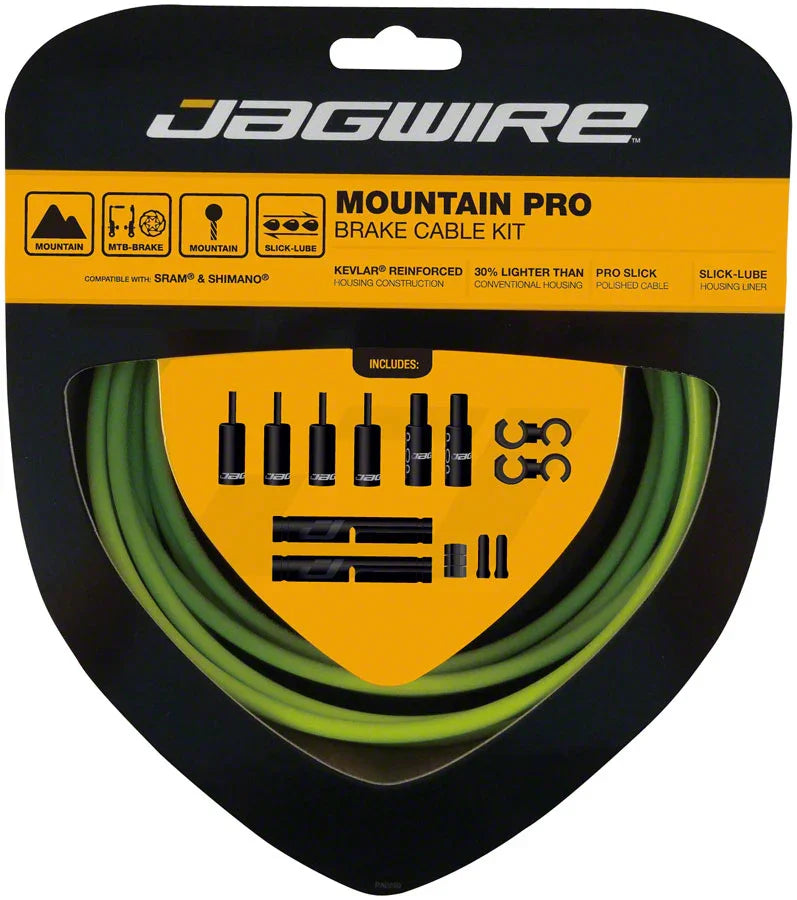 Jagwire Pro Brake Cable Kit Mountain SRAM/Shimano - Bicycle Warehouse