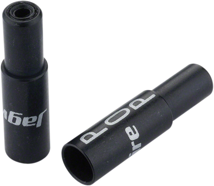 Jagwire 5mm POP End Cap for Compressionless Brake Housing Bottle of 10 Black - Bicycle Warehouse