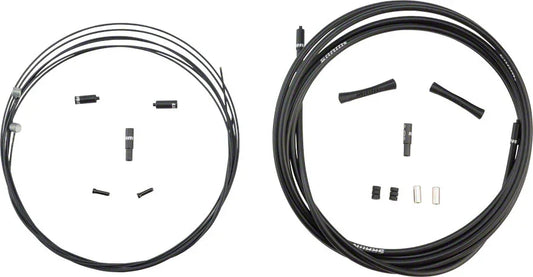 SlickWire MTB 5mm Brake Cable and Housing Set Black - Bicycle Warehouse