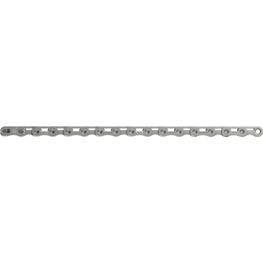 Road bike chain with silver links