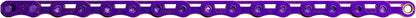 SRAM Force Flattop Chain - 12/13-Speed 126 Links PowerLock Connector Purple E1 - Bicycle Warehouse