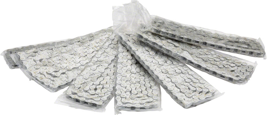 Nexus CN-NX10 Chain - Single Speed 1/2" x 1/8" 114 Links Silver Bulk Box of 20 - Bicycle Warehouse