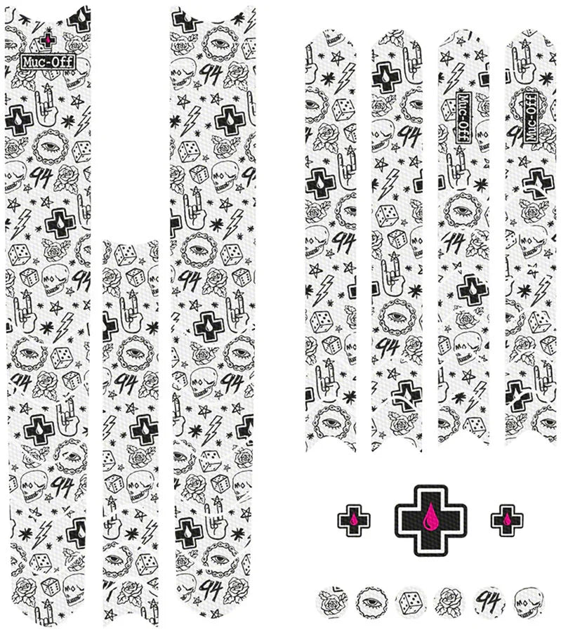 DH/Enduro/Trail Frame Protection Kit - 45-Piece Kit Punk - Bicycle Warehouse