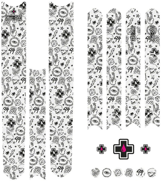 DH/Enduro/Trail Frame Protection Kit - 45-Piece Kit Punk - Bicycle Warehouse