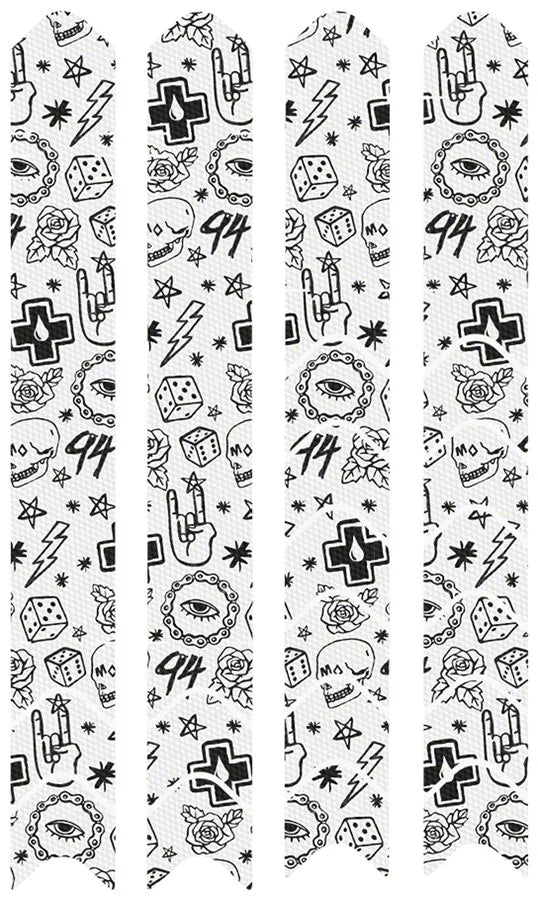 Chainstay/Seatstay Protection Kit - 20-Piece Kit Punk - Bicycle Warehouse