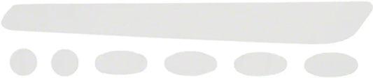 Chainstay Protector and Frame Dots - Clear - Bicycle Warehouse