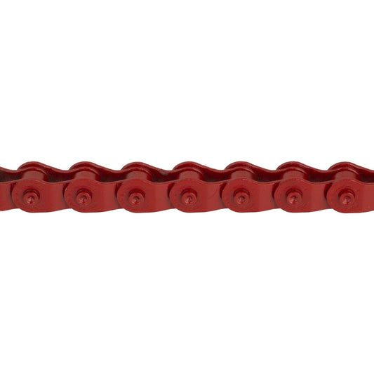 The Shadow Conspiracy Interlock V2 Chain - Single Speed 1/2" x 1/8", 98 Links, Half Link Chain, Red - Chains - Bicycle Warehouse