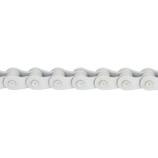 The Shadow Conspiracy Interlock V2 Chain - Single Speed 1/2" x 1/8", 98 Links, Half Link Chain, White - Chains - Bicycle Warehouse