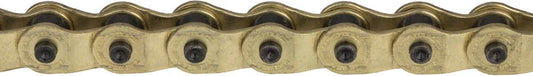 Interlock V2 Chain - Single Speed 1/2" x 1/8", 98 Links, Half Link Chain, Gold - Bicycle Warehouse