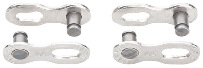 MissingLink CL559CR Connector Campagnolo - 10-Speed Reusable Silver 2 Pairs/Card - Bicycle Warehouse