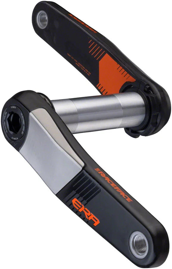 RaceFace ERA Crankset - 170mm Direct Mount 136mm Spindle CINCH Interface Carbon Orange - Bicycle Warehouse