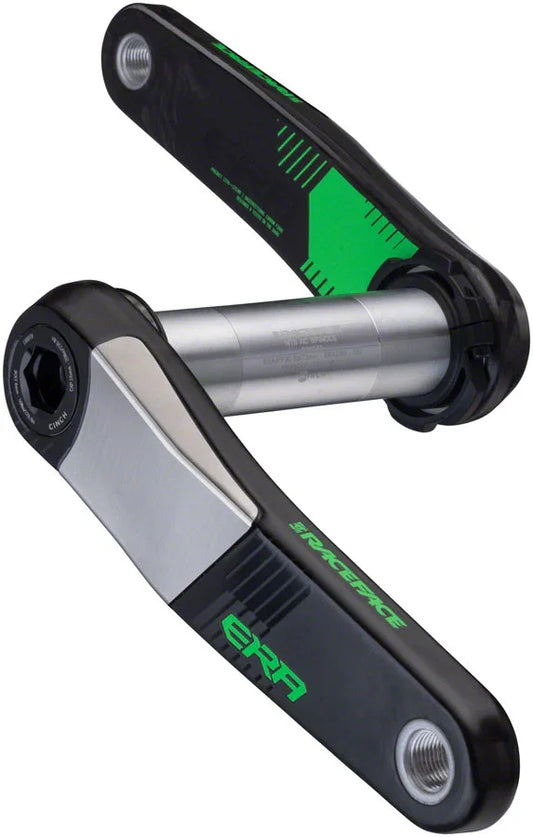 RaceFace ERA Crankset - 175mm Direct Mount 136mm Spindle CINCH Interface Carbon Green - Bicycle Warehouse