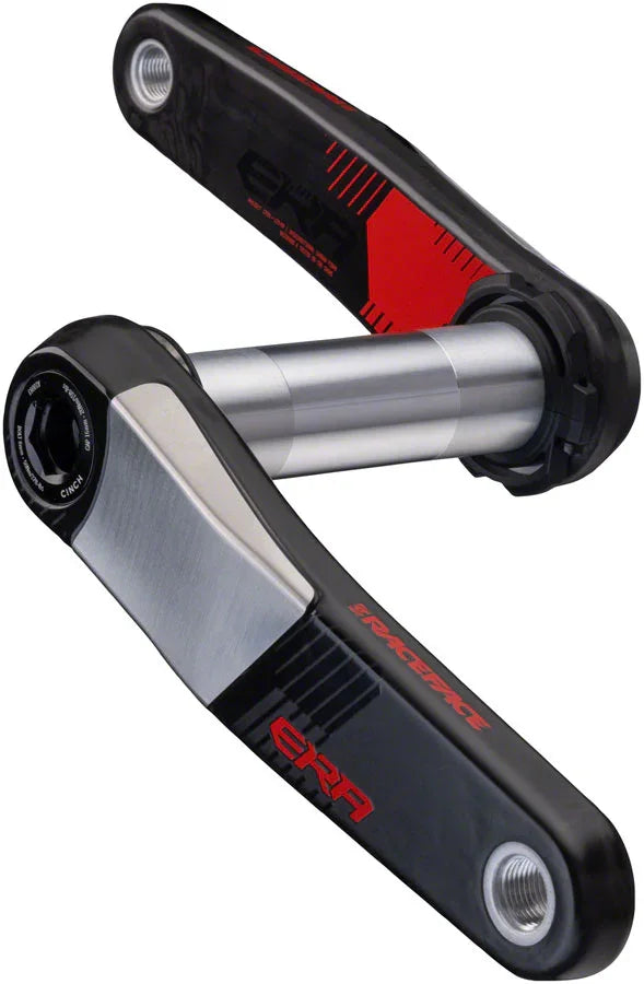 RaceFace ERA Crankset - 175mm Direct Mount 136mm Spindle CINCH Interface Carbon Red - Bicycle Warehouse