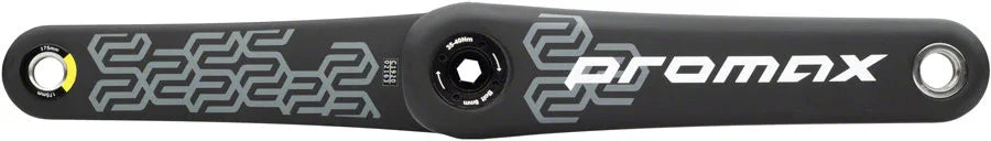 CK-1 Carbon Crankset - 175mm 2-PC Direct Mount SRAM 3-Bolt 30mm Spindle BLK - Bicycle Warehouse