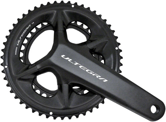 Ultegra FC-08 Crankset - 165mm 11-Speed 50/34t 110 Asymmetric BCD Hollowtech II Spindle Interface BLK - Bicycle Warehouse