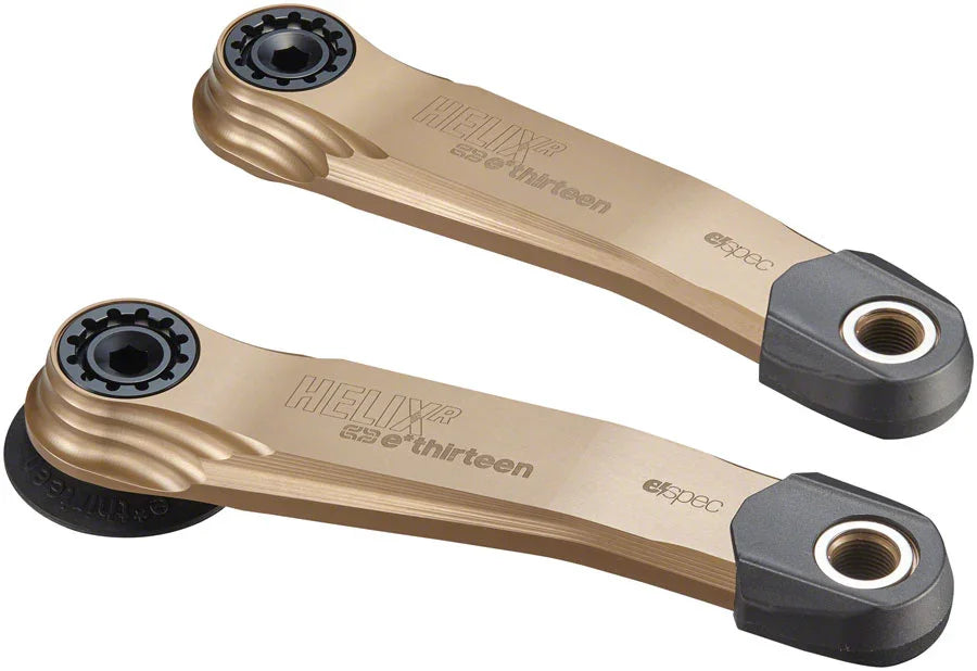 Helix R e*spec AL Crank Arm Set - 160mm BOSCH Gen4-Brose S Mag-TQ HPR50 Self Extractor Bronze - Bicycle Warehouse