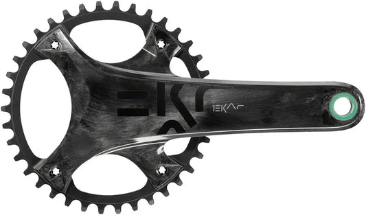 EKAR Crankset - 170mm 13-Speed 38t 123mm BCD Ultra-Torque Spindle Interface Carbon - Bicycle Warehouse
