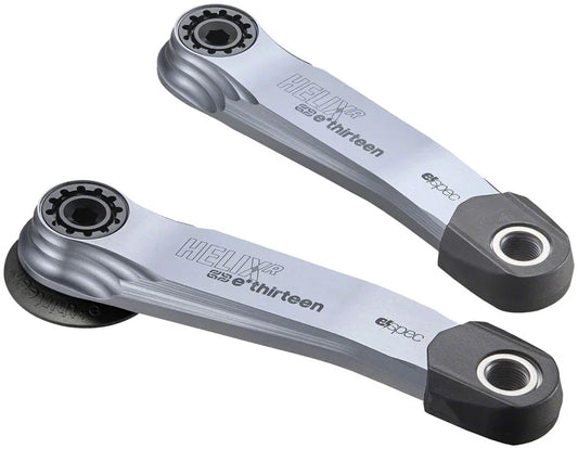 e*thirteen Helix Race Alloy e*spec Crank Arm Set - BOSCH Gen4-Brose S Mag-TQ HPR50 26.5mm Offset 160mm Self Extractor Silver - Bicycle Warehouse