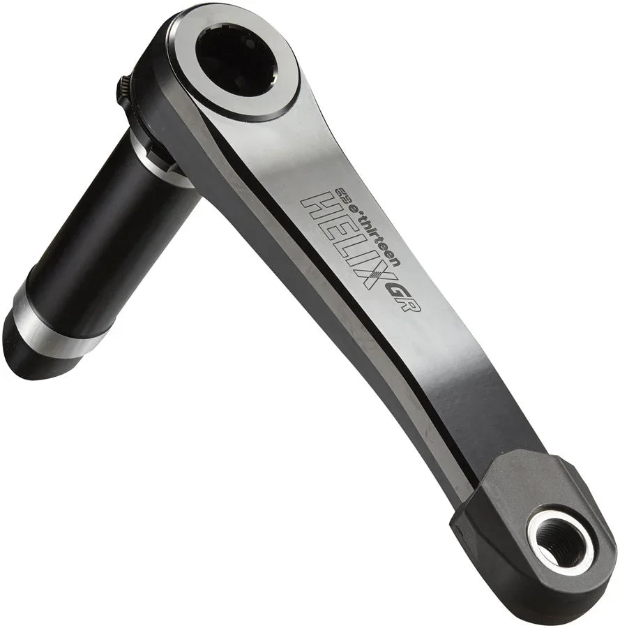 E*thirteen Helix Race GR Crankset - 165mm 73mm 30mm Spindle P3 Connect Interface BLK - Bicycle Warehouse