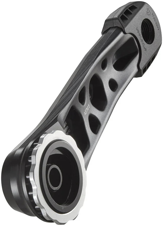 E*thirteen Helix Race GR Crankset - 165mm 73mm 30mm Spindle P3 Connect Interface BLK - Bicycle Warehouse