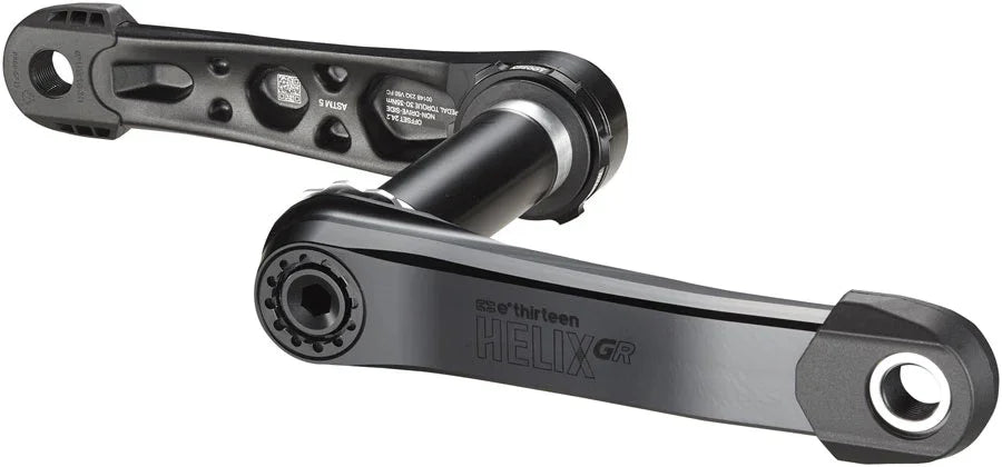 E*thirteen Helix Race GR Crankset - 165mm 73mm 30mm Spindle P3 Connect Interface BLK - Bicycle Warehouse