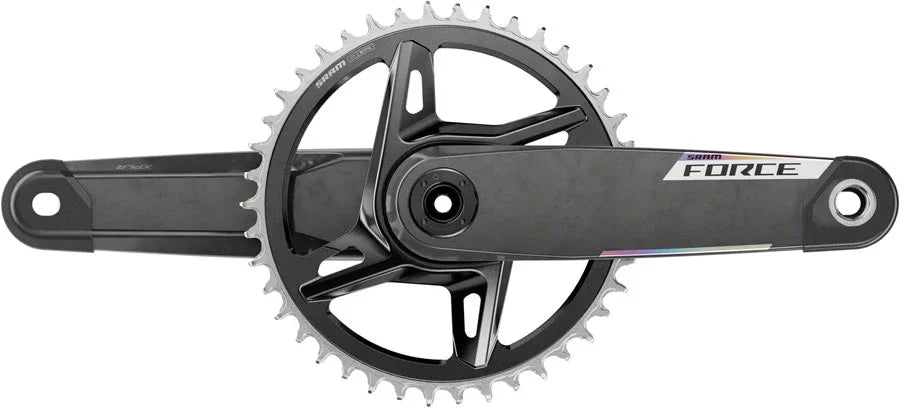 SRAM Force 1x XPLR Wide Crankset - 160mm 12/13-Speed 42t 8-Bolt Direct Mount DUB Spindle Carbon E1 - Bicycle Warehouse
