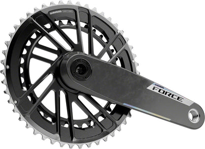 SRAM Force Crankset - 160mm 12-Speed 48/35t 8-Bolt Direct Mount DUB Spindle Carbon E1 - Bicycle Warehouse