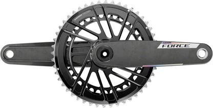 SRAM Force Crankset - 165mm 12-Speed 48/35t 8-Bolt Direct Mount DUB Spindle Carbon E1 - Bicycle Warehouse