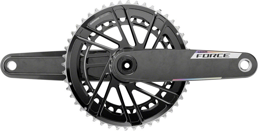 SRAM Force Crankset - 170mm 12-Speed 48/35t 8-Bolt Direct Mount DUB Spindle Carbon E1 - Bicycle Warehouse