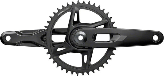 SRAM Rival 1x XPLR Wide Crankset - 175mm 12/13-Speed 42t 8-Bolt Direct Mount DUB Spindle BLK E1 - Bicycle Warehouse