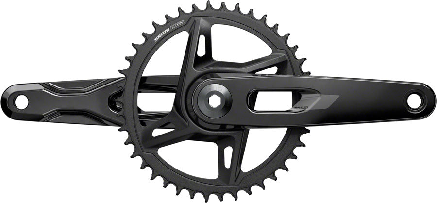 SRAM Rival 1x XPLR Wide Crankset - 170mm 12/13-Speed 42t 8-Bolt Direct Mount DUB Spindle BLK E1 - Bicycle Warehouse