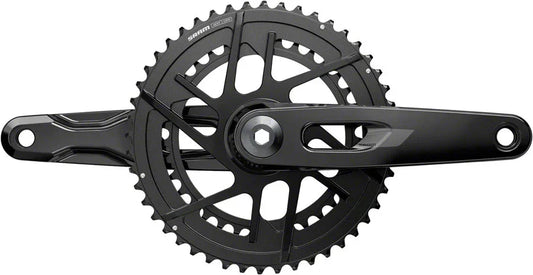 SRAM Rival Crankset - 160mm 12-Speed 48/35t 8-Bolt Direct Mount DUB Spindle BLK E1 - Bicycle Warehouse