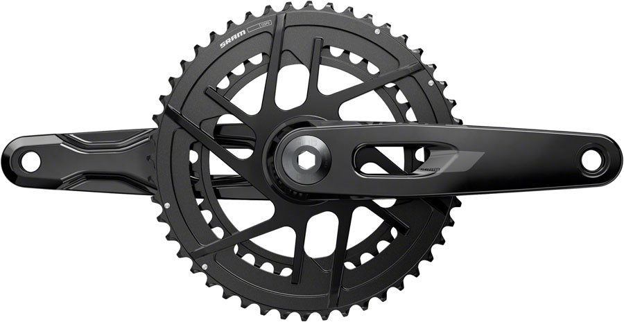SRAM Rival Crankset - 165mm 12-Speed 46/33t 8-Bolt Direct Mount DUB Spindle BLK E1 - Bicycle Warehouse