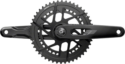 SRAM Rival AXS Power Meter Crankset - 165mm 12-Speed 48/35t 8-Bolt Direct Mount DUB PM Spindle Carbon E1 - Bicycle Warehouse