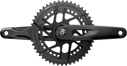 SRAM Rival AXS Power Meter Crankset - 160mm 12-Speed 46/33t 8-Bolt Direct Mount DUB PM Spindle Carbon E1 - Bicycle Warehouse