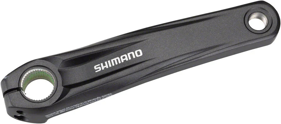 STEPS FC-E8000 Ebike Crank Arm Set - 170mm Black - Bicycle Warehouse