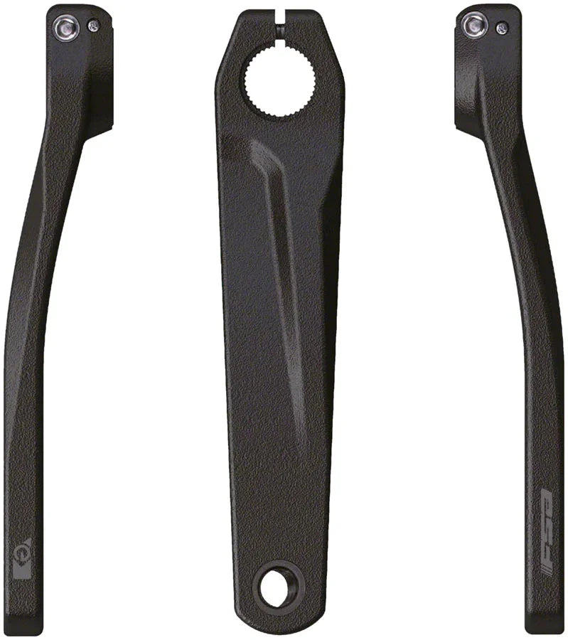 Full Speed Ahead CK-752 Shimano STEPS Ebike Crank Arm Set - 165mm Hollowtech II BLK - Bicycle Warehouse